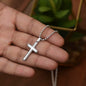 In Loving Memory Of Your Wife | You are stronger | Stainless Cross Necklace
