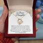 To My Bonus Daughter | Family Isn't Always Blood | Forever Love Necklace