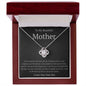 To My Beautiful Mother | Your Son | Love Knot Necklace