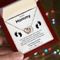 To My Mommy | I Love You More | Interlocking Heart Necklace