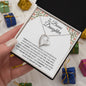 To My Bonus Daughter | Family Isn't Always Blood | Forever Love Necklace