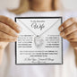 To My Beautiful Wife | If I Had One Wish | Love Knot Necklace