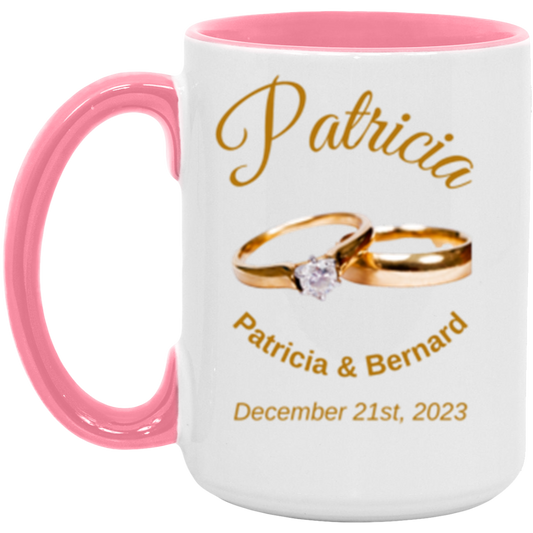 Special Wedding 15oz Accent Mug