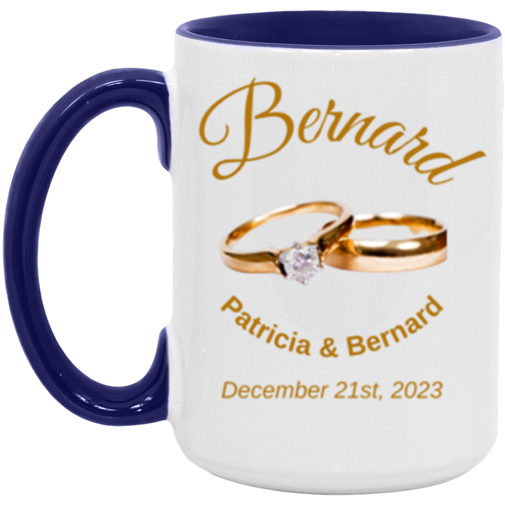 Special Wedding 15oz Accent Mug 2