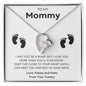 To My Mommy | Future Mom | Great Mother's Day Gift | Forever Love Necklace