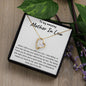 To My Amazing Mother In Law | Blessed To Have You In My Life | Forever Love Necklace