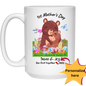 21504 15 oz. Personalized 1st Mother's Day White Mug