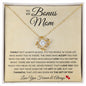 To My Bonus Mom | Love You Forever & Always | Love Knot Necklace