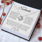 To My Soulmate | If I Had One Wish | Love Knot Necklace