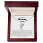 To A New Mommy To Be | Keep This Close To Your Heart | Engraved Baby Feet with Birthstone (w/MC)