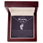 To A New Mommy To Be | Keep This Close To Your Heart | Engraved Baby Feet with Birthstone (w/MC)