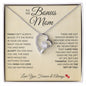 To My Bonus Mom | Family Isn't Always Blood | Forever Love Necklace
