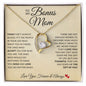 To My Bonus Mom | Family Isn't Always Blood | Forever Love Necklace